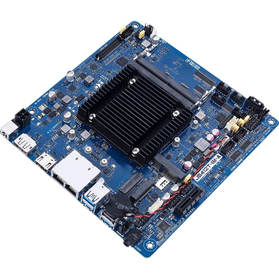 ASUS J6412T-IM-A fanless Mini-ITX industrial motherboard for Intel Celeron J6412 systems