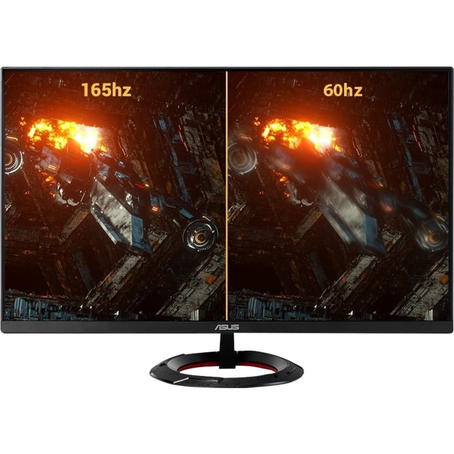 ASUS TUF Gaming VG249Q1R 23.8-inch Full HD IPS gaming monitor with slim black bezel