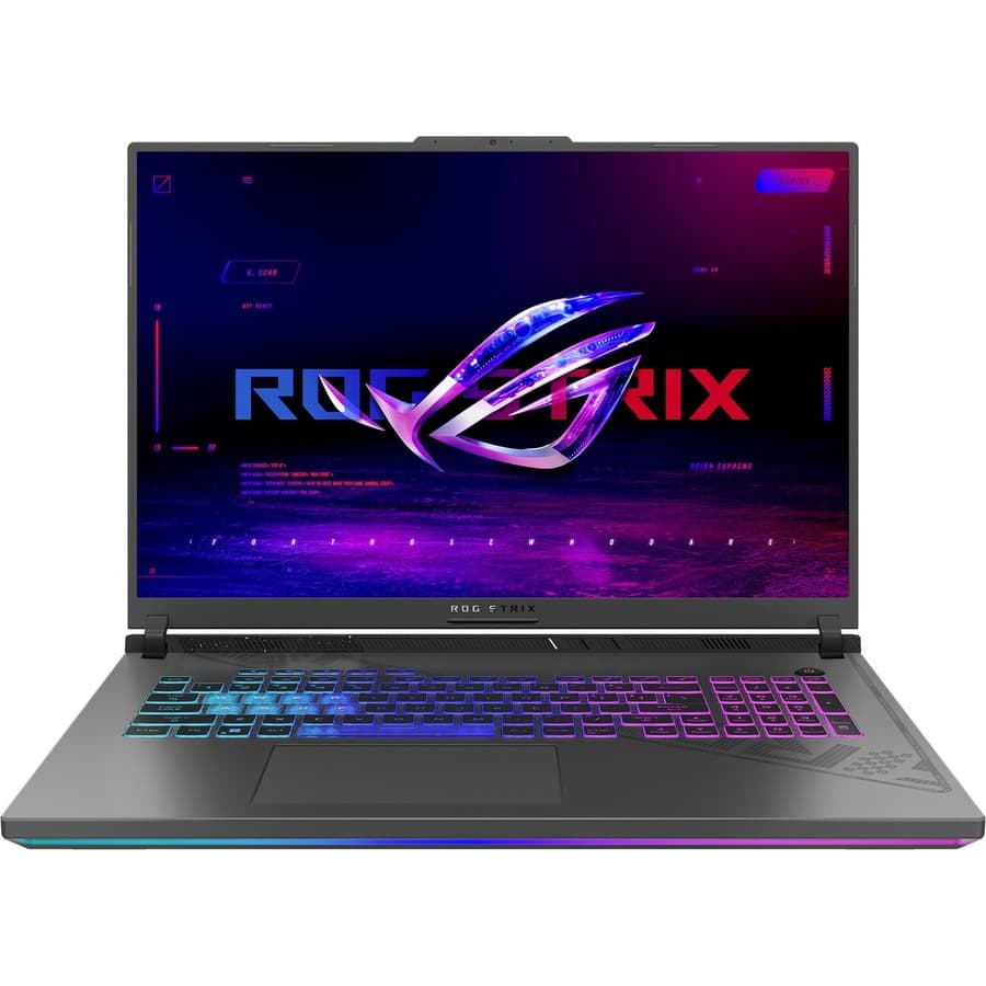 ASUS ROG Strix G18 gaming laptop with 18-inch WQXGA display, Core i9 processor, and RTX 4070 GPU
