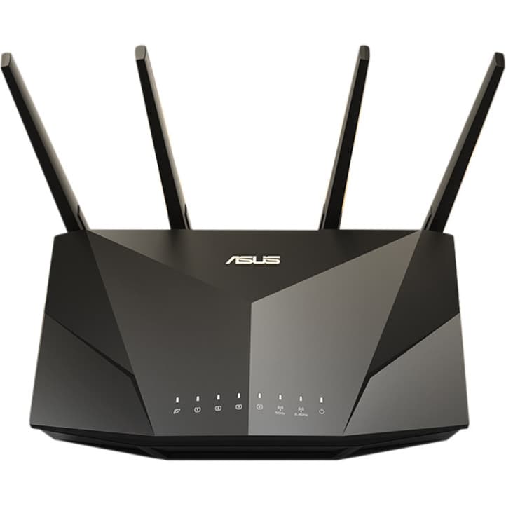 ASUS RT-AX5400 dual-band Wi-Fi 6 router with built-in VPN support and Gigabit Ethernet