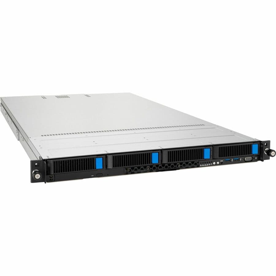 ASUS RS700-E11-RS4U-16W10 1U rack server with 32 DIMM support and 4 NVMe bays