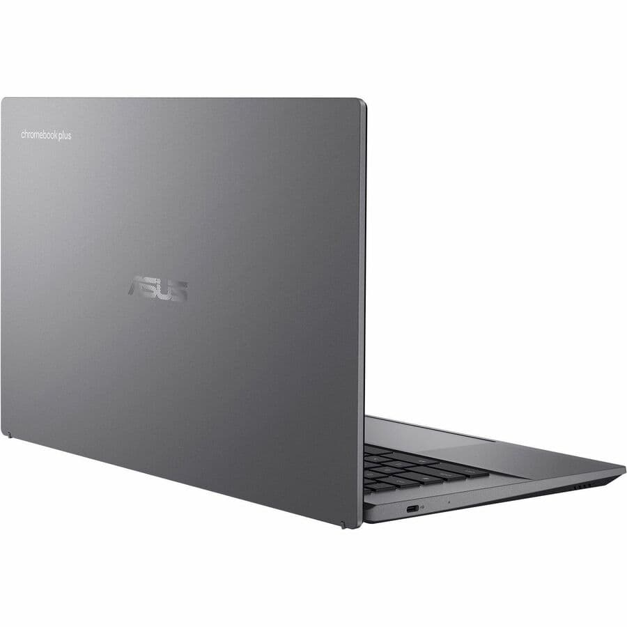 ASUS Chromebook Plus Enterprise CX3402CBA in grey with 14-inch Full HD display