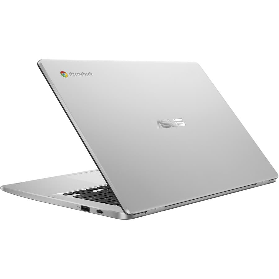 ASUS Chromebook C424MA-GE44F-P with 14-inch display, Intel Celeron 4020, 4 GB RAM, and 64 GB storage