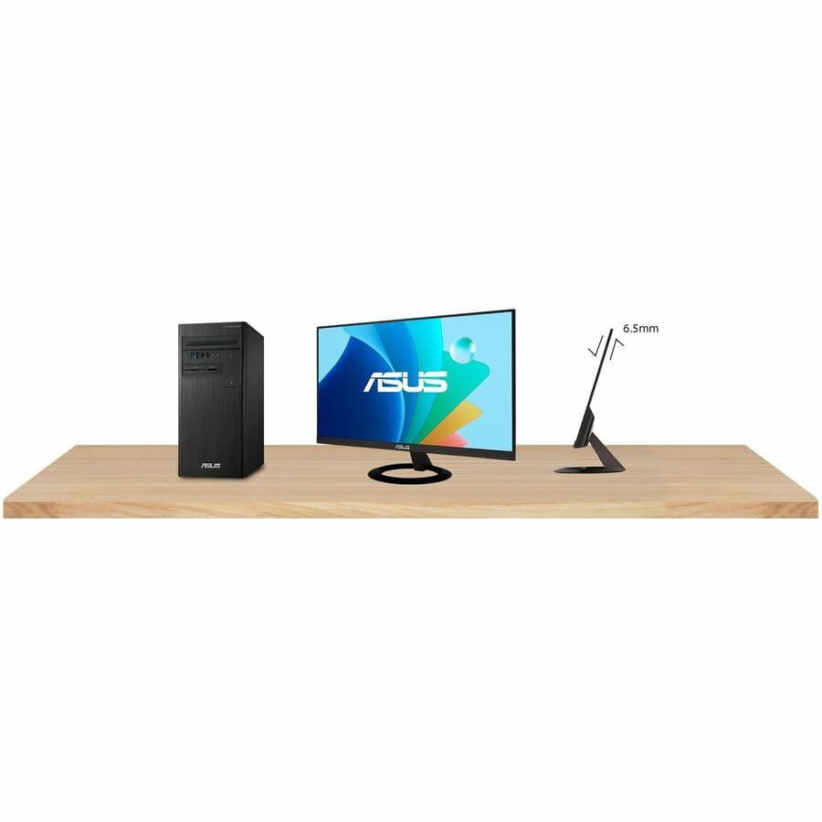 ASUS VZ24EHF 23.8-inch frameless Full HD IPS monitor in black