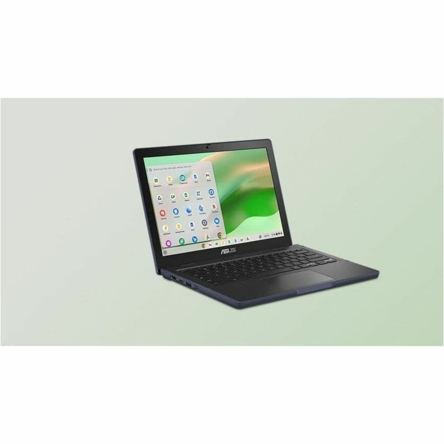 ASUS Chromebook with 12.2-inch WUXGA touch display, Intel N100, 8 GB RAM, and grey finish