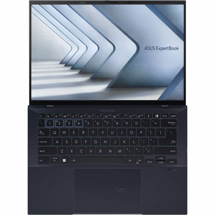 ASUS ExpertBook B9403CVA-XVE74 black 14-inch business laptop with WQXGA+ non-touch display