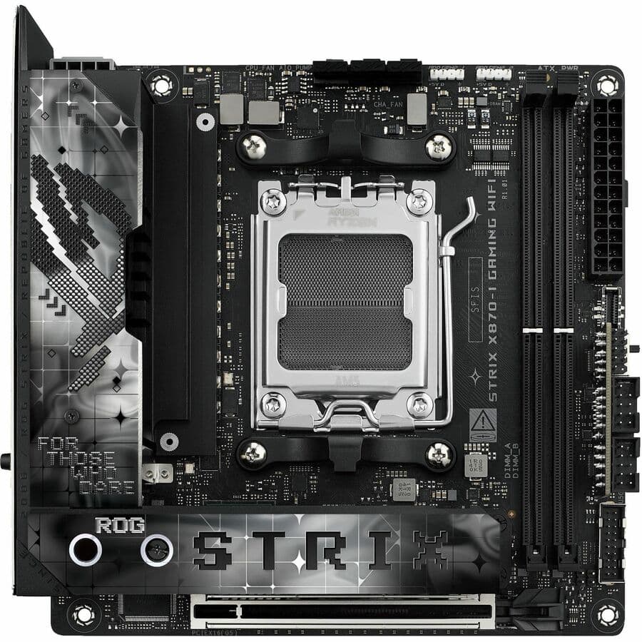 ASUS ROG STRIX X870-I GAMING WIFI Mini-ITX motherboard for AM5 Ryzen builds