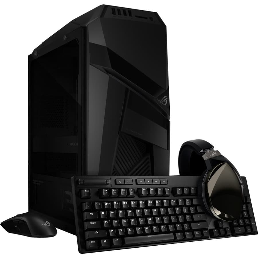 ASUS ROG GL12CX-XB781 desktop recorder with Intel Core i7-9700K and 12 TB storage