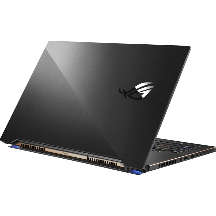 ASUS ROG Zephyrus S GX701LXS-XS78 metallic black gaming laptop with 17.3-inch FHD 300 Hz display