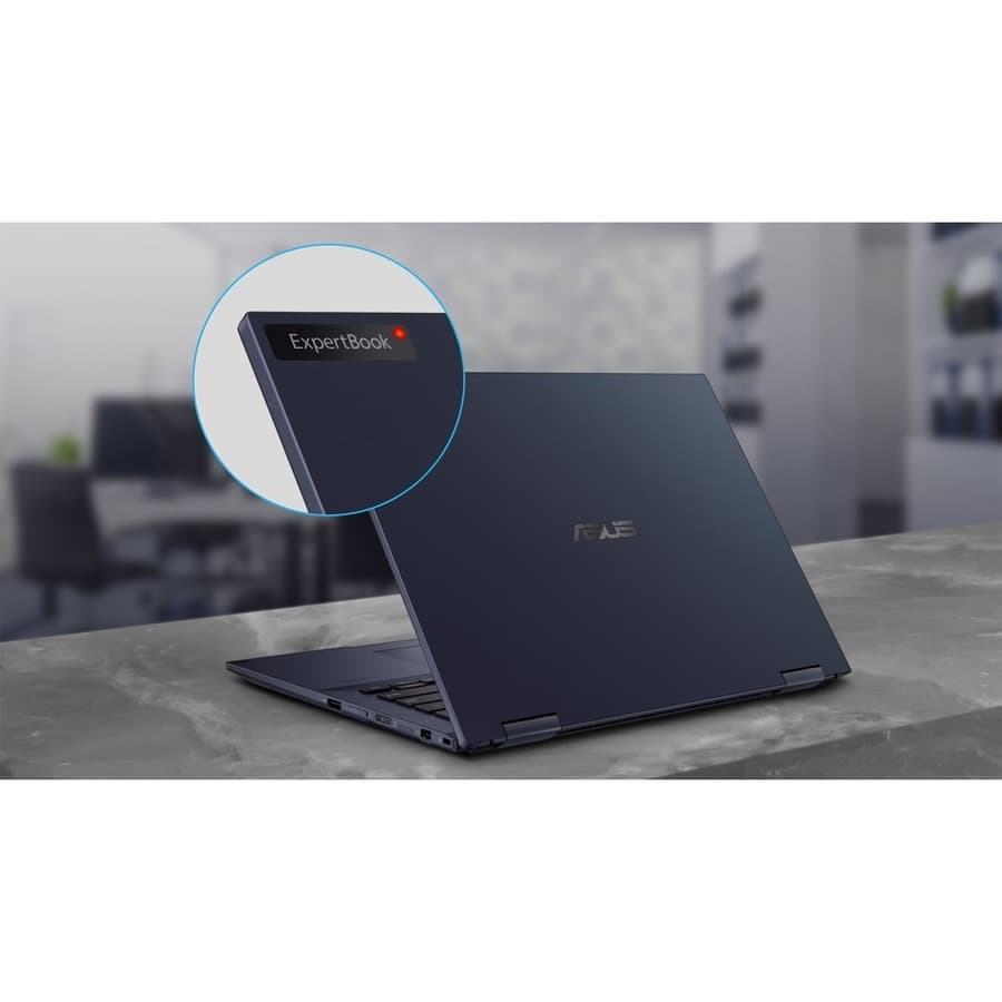 ASUS ExpertBook B7 Flip 14-inch 2-in-1 touchscreen business laptop with Intel Core i7 and Windows 11 Pro