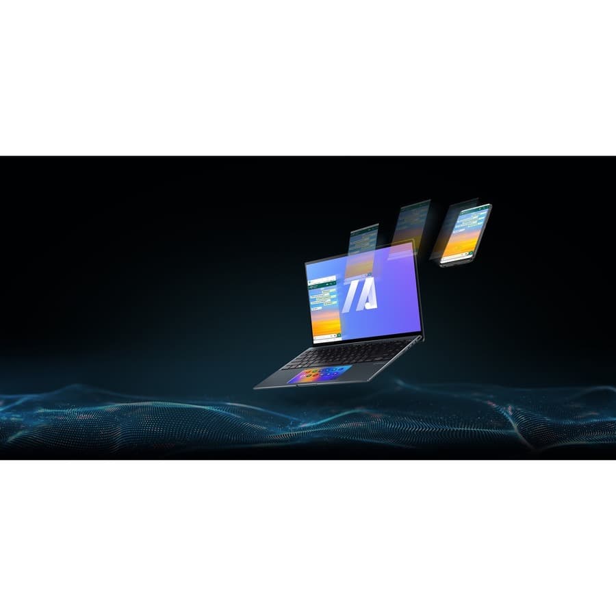 ASUS ZenBook 14-inch laptop with Intel Core i7-1165G7 processor in a compact premium chassis