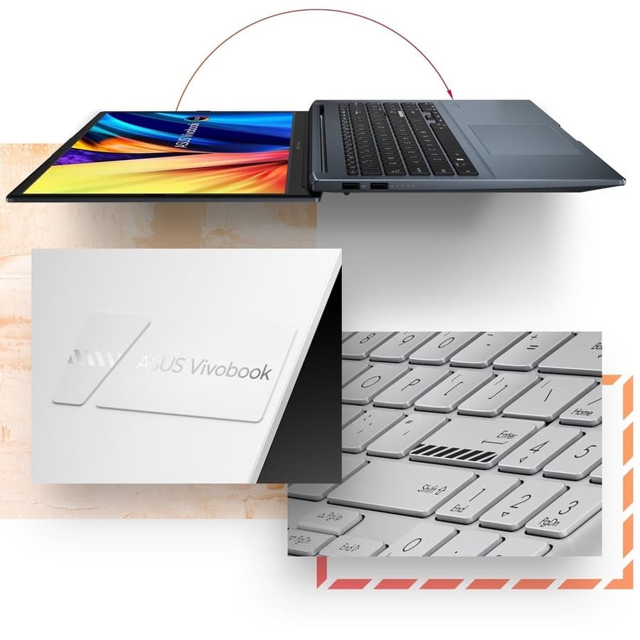 ASUS 15.6 inch laptop with Ryzen 9 processor, 32 GB RAM, and 1 TB SSD