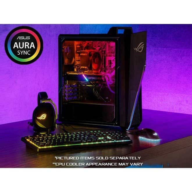 ASUS G SERIES desktop tower with Intel Core i7, NVIDIA GeForce RTX 3060, and Windows 11 Pro