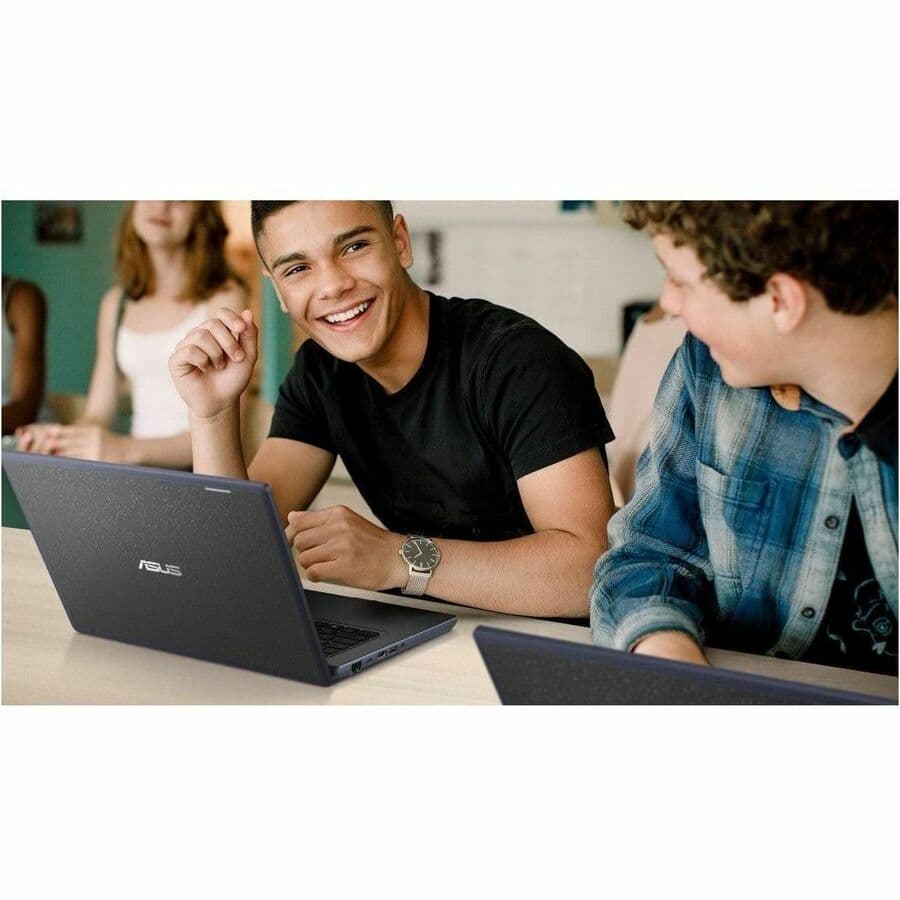 ASUS BR1402FGA 14-inch 2-in-1 laptop with touchscreen in grey