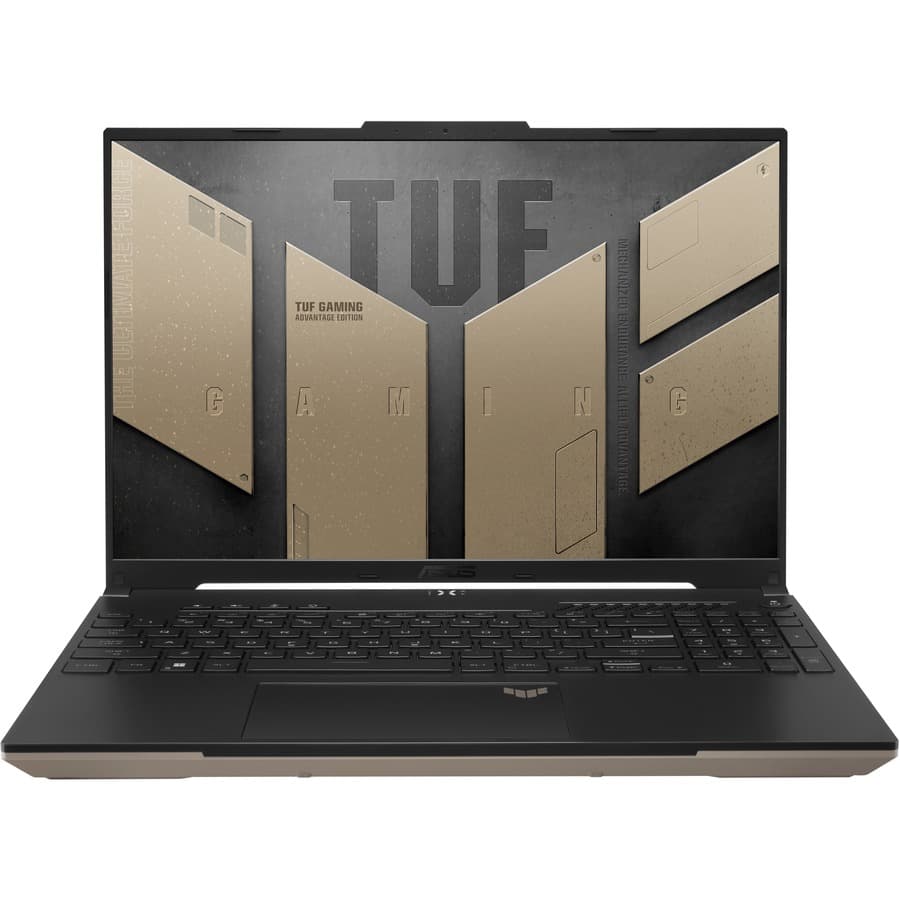 ASUS TUF Gaming 16 laptop with Ryzen 9 7940HS, Radeon RX 7700S, 16 GB RAM, and 1 TB SSD