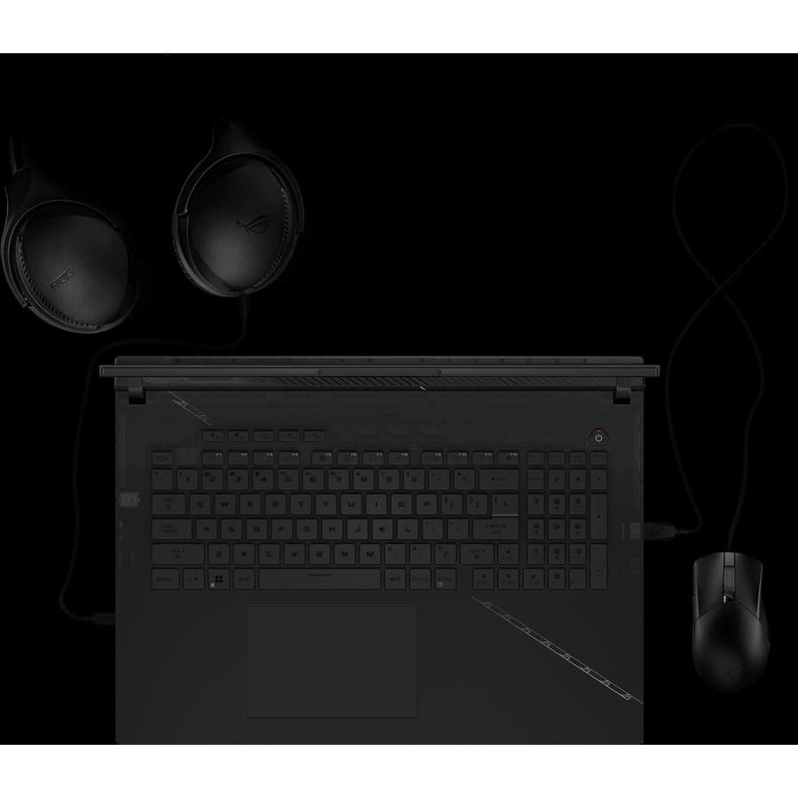 ROG Strix laptop configuration with Intel Core i9-13980HX processor and 64 GB DDR5 memory