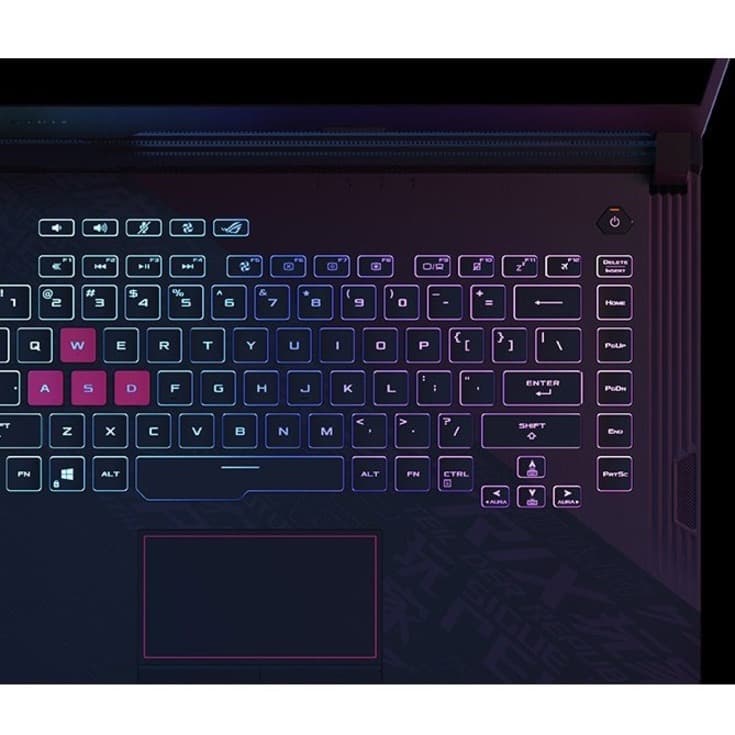 ASUS G712LU-RS73 gaming laptop with 17.3-inch IPS display and Intel Core i7-10750H