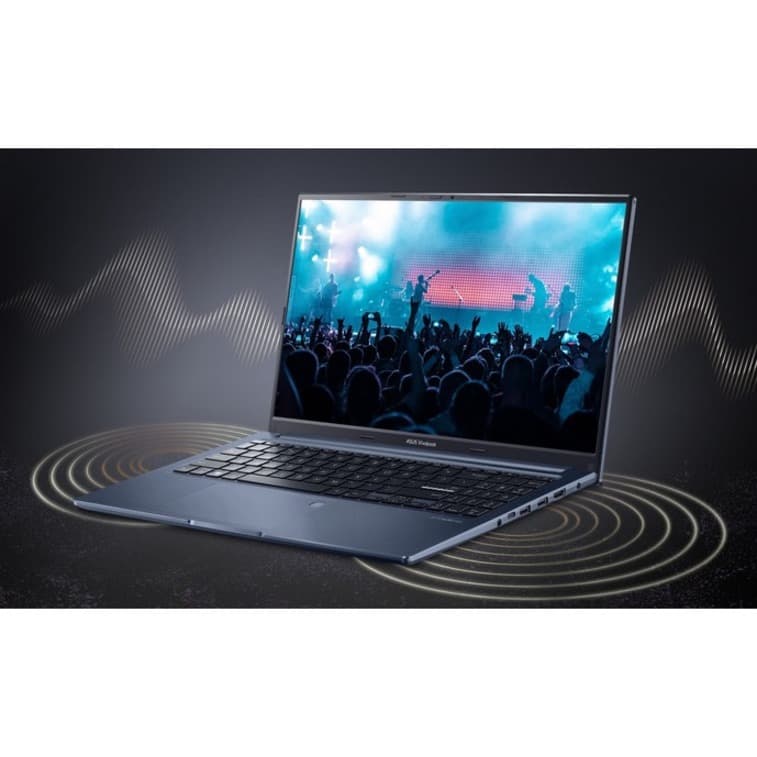 ASUS laptop with AMD Ryzen 5 5600H processor, 8 GB RAM, and 512 GB SSD storage