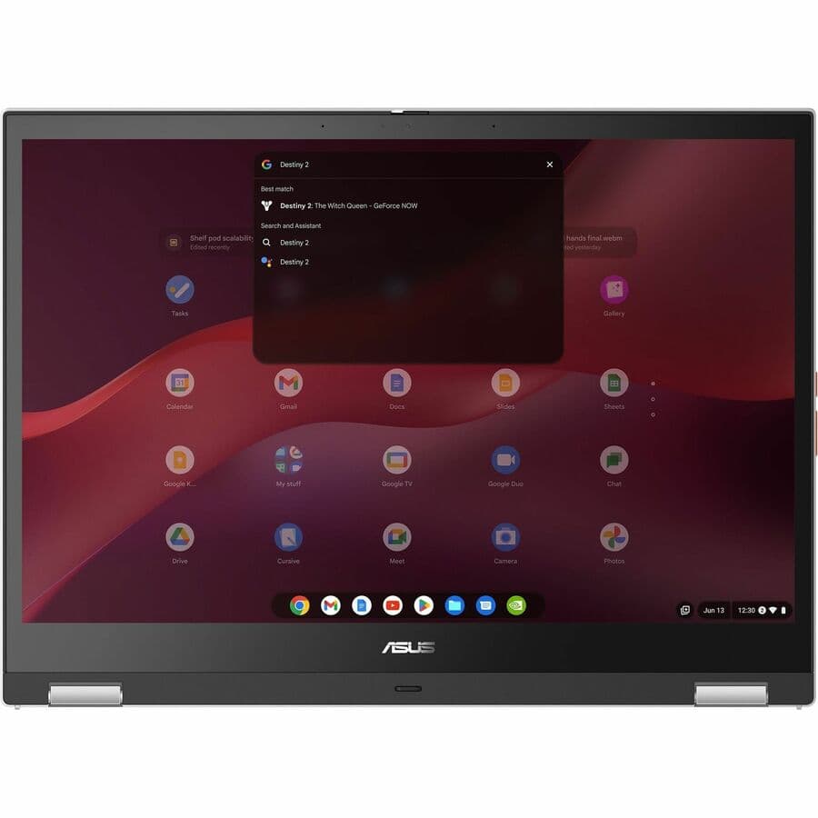 ASUS Chromebook Flip 14-inch convertible laptop with WUXGA touchscreen and Chrome Enterprise