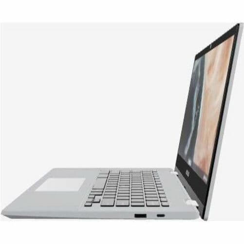 ASUS Chromebook silver 14 inch Full HD non-touch with Intel N4500 and 4 GB memory