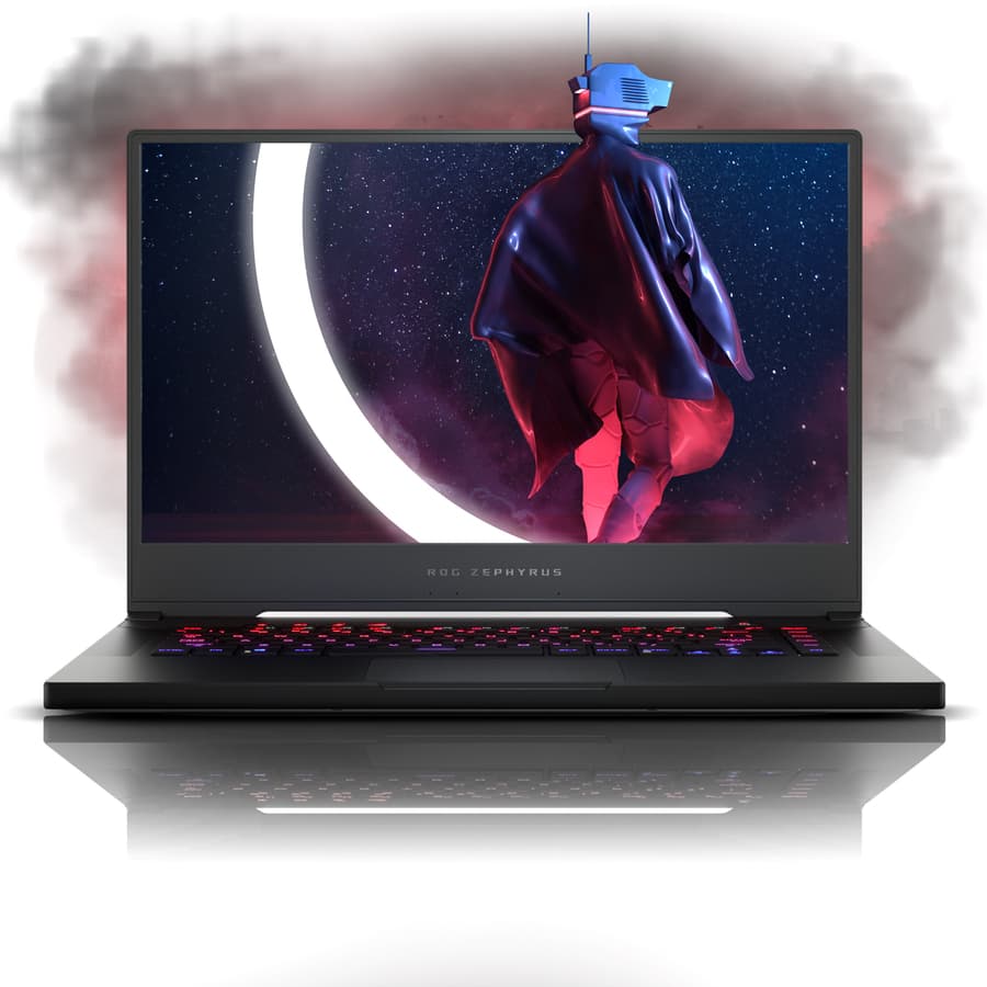 ASUS GX502GV-PB74 laptop with Intel Core i7-9750H 2.6 GHz processor