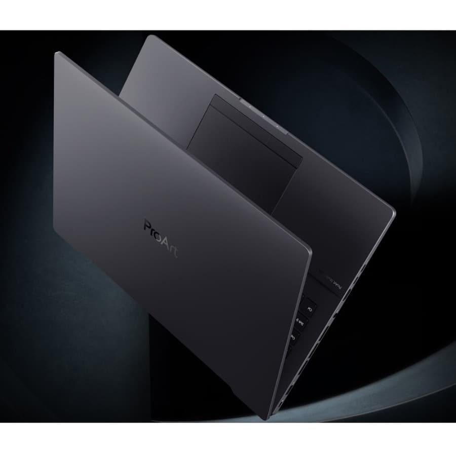 ASUS H7600HM-XB76 workstation laptop with 16.0 in OLED WQUXGA display and narrow-border design
