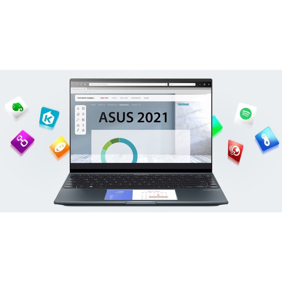 ASUS Zenbook 14X OLED 14-inch touchscreen laptop with Intel Core i7 and RTX 2050 graphics