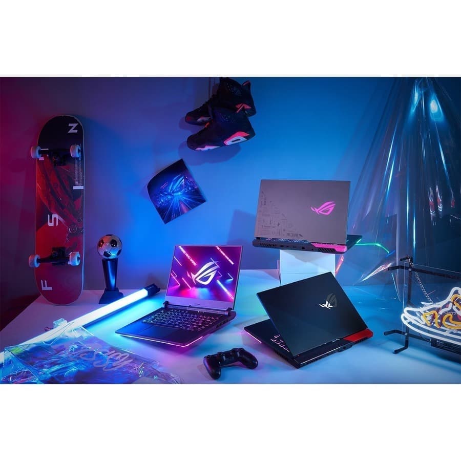 ASUS ROG 17.3-inch gaming laptop with Ryzen 9 processor and GeForce RTX 4060 graphics