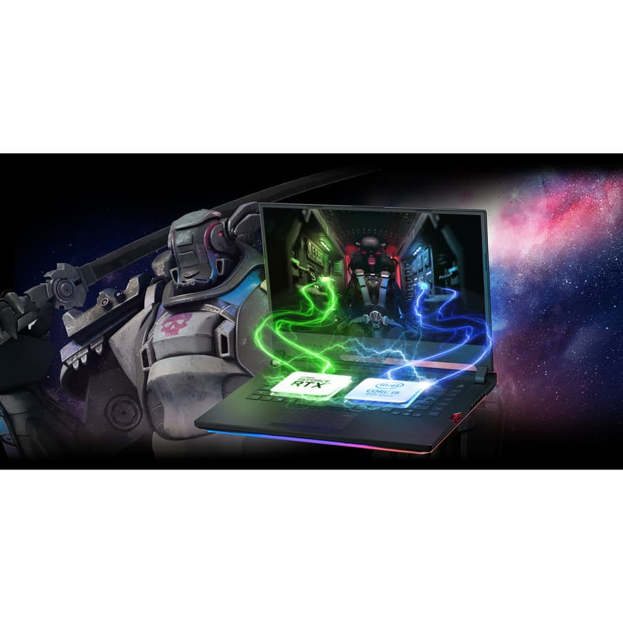 ASUS G731GW-XB74 laptop with Intel Core i7-9750H 2.6 GHz processor