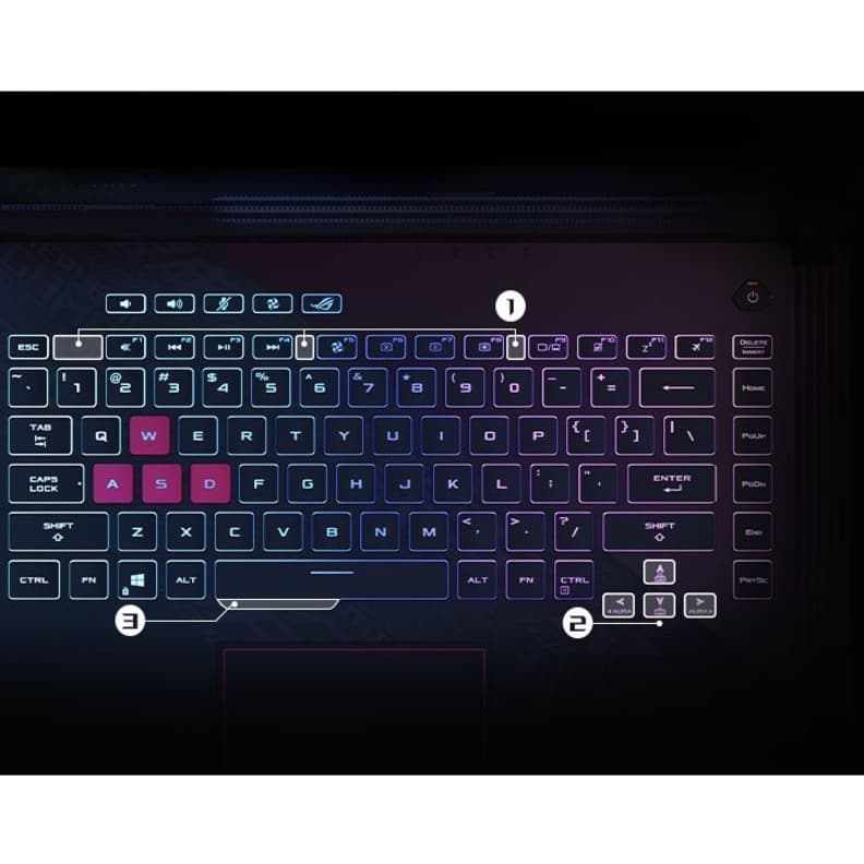 ASUS G712LU-RS73 gaming laptop with 17.3-inch IPS display and Intel Core i7-10750H