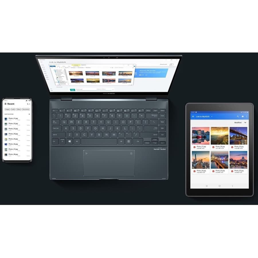 ASUS ZenBook Flip 13 OLED 2-in-1 convertible laptop with 13.3-inch touchscreen display