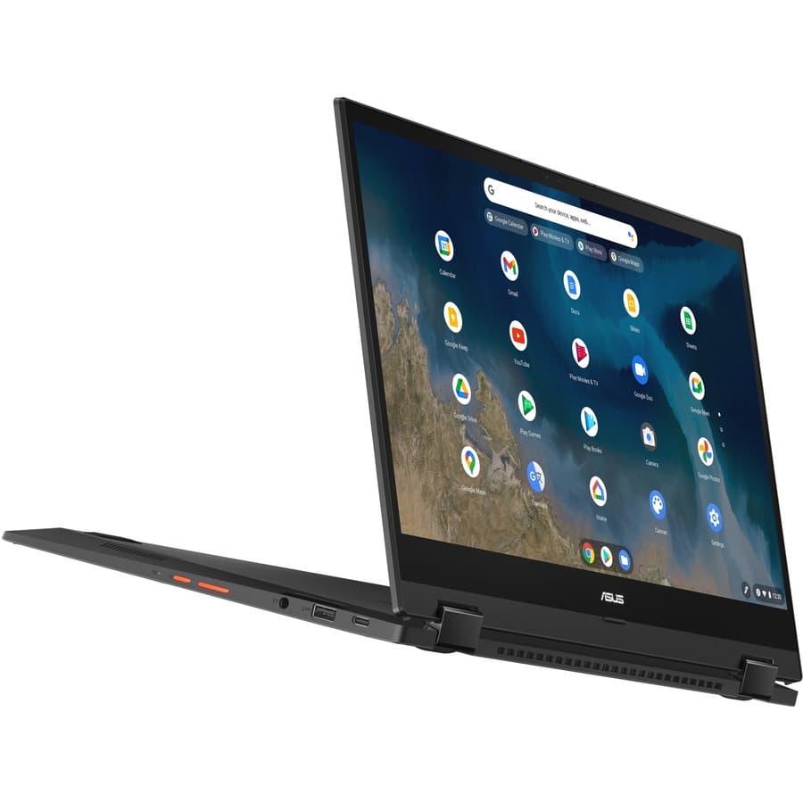 ASUS Chromebook with 15.6-inch Full HD display, AMD Ryzen 5 3500C processor, and Radeon graphics