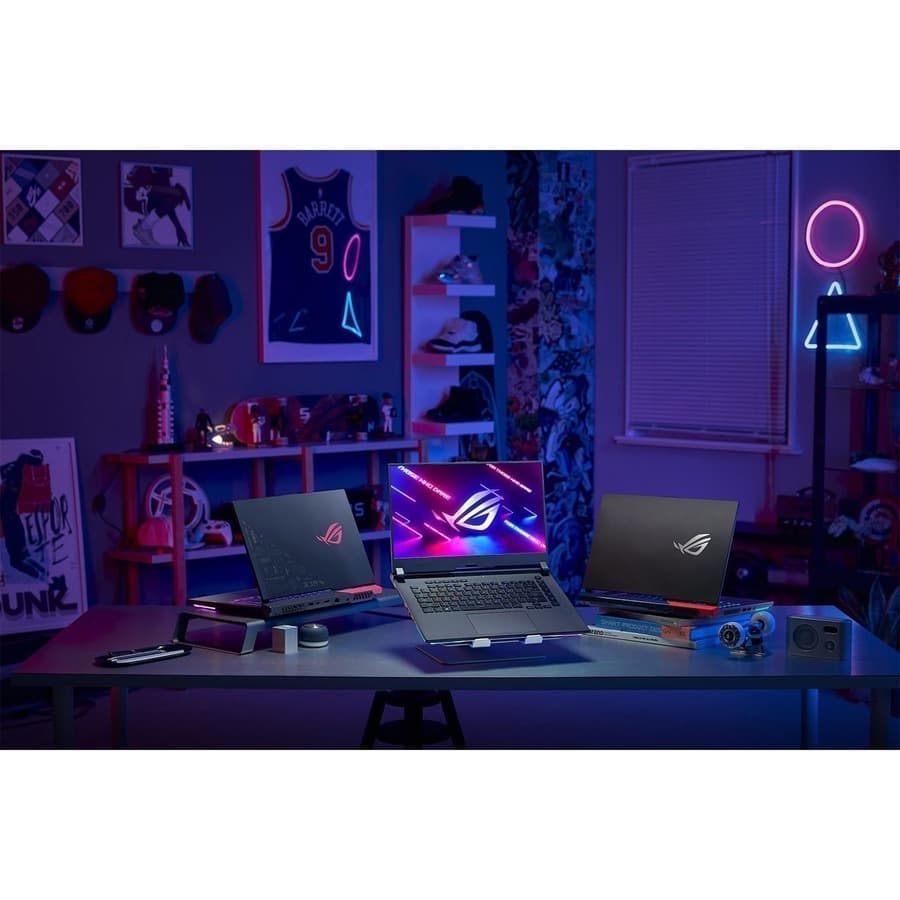 ASUS ROG 17.3-inch gaming laptop with Ryzen 9 processor and GeForce RTX 4060 graphics