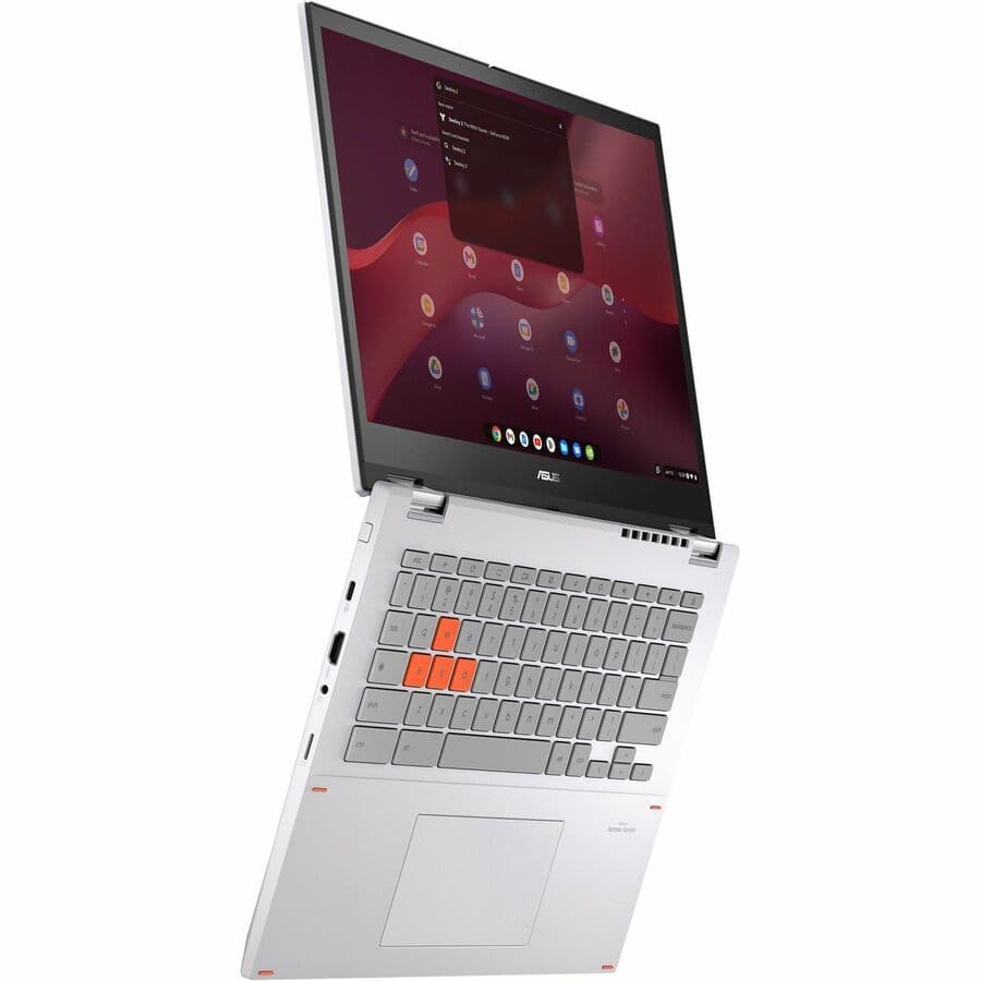 ASUS Chromebook Flip 14-inch convertible laptop with WUXGA touchscreen and Chrome Enterprise