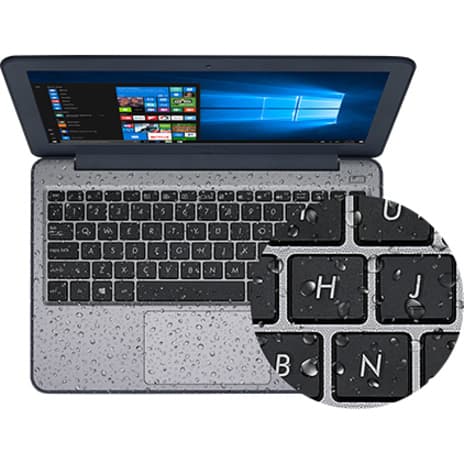 VivoBook W202NA-DH02 Rugged Intel Celeron N3350  4/64GB NOTEBOOK 11.6IN W10H BLUE view 10