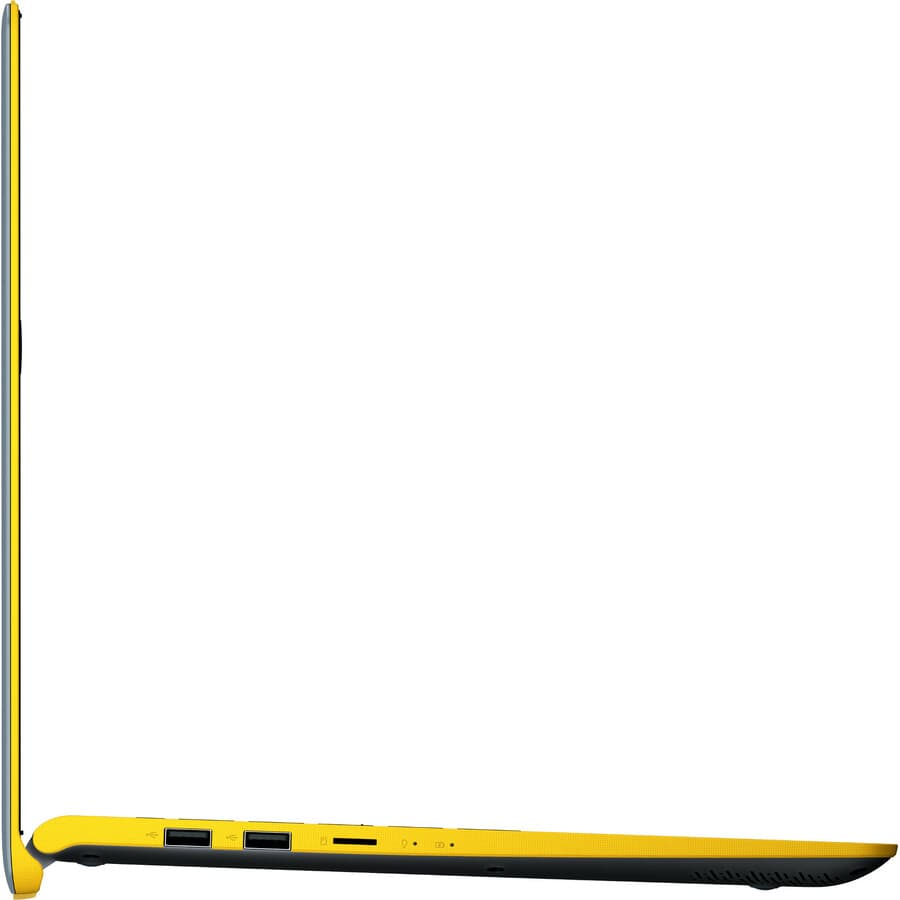 ASUS S530UA-DB51-YL silver laptop with yellow edges, 15.6 inch Full HD display