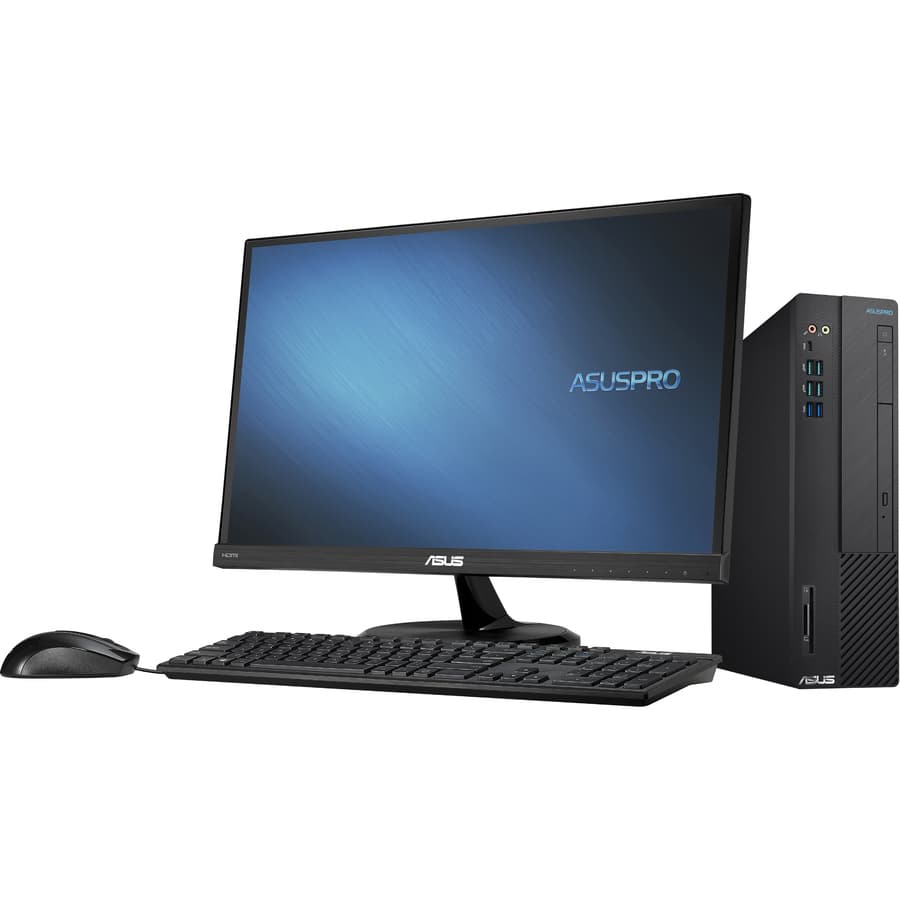 ASUS D641SC-XB501 desktop tower with Intel Core i5-9400 processor and 8 GB DDR4 memory