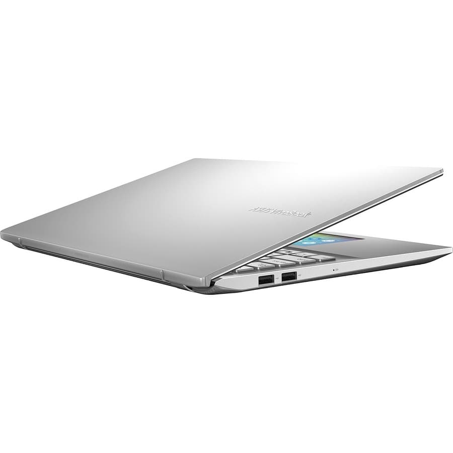 ASUS S532FA-DH55 laptop in transparent silver with 15.6-inch Full HD anti-glare display and narrow border