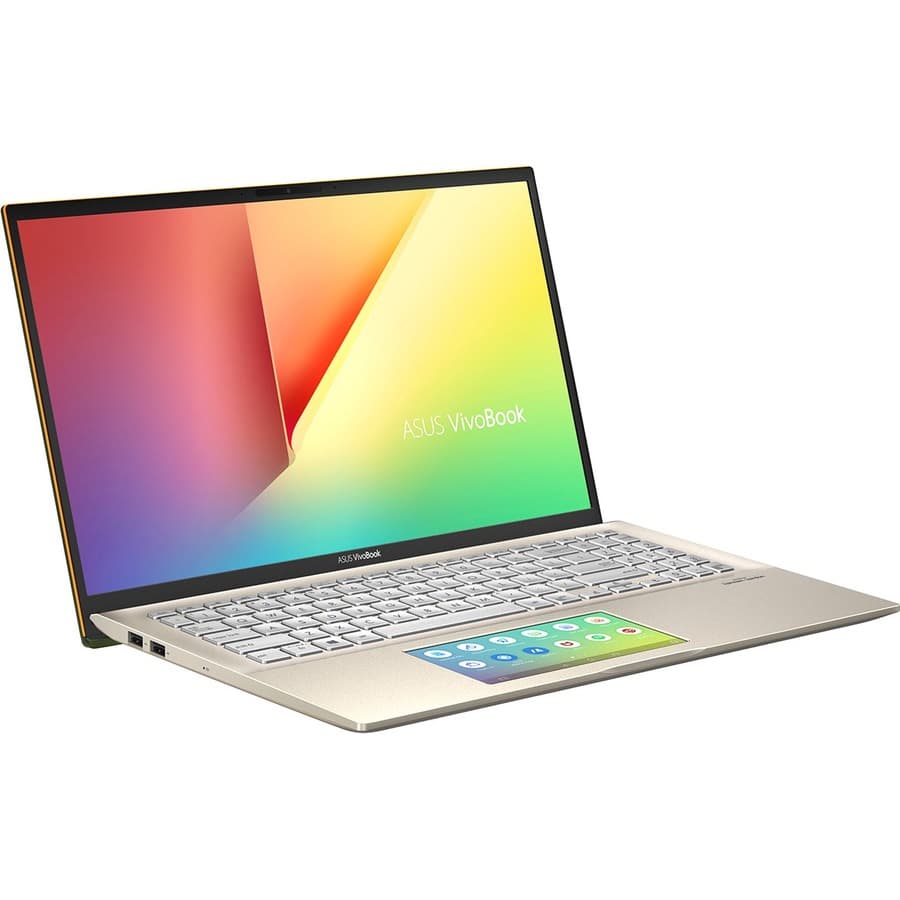 ASUS S532FA-DH55-GN laptop in green with 15.6-inch Full HD anti-glare display and narrow border