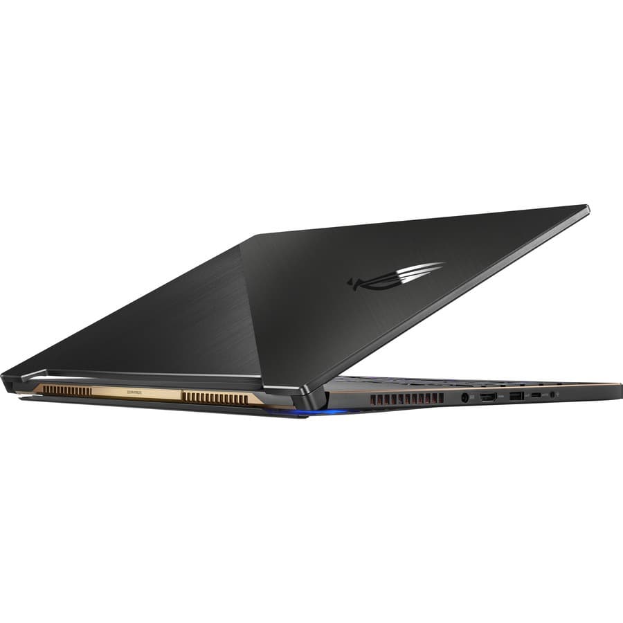 ASUS ROG Zephyrus S GX701LXS-XS78 metallic black gaming laptop with 17.3-inch FHD 300 Hz display