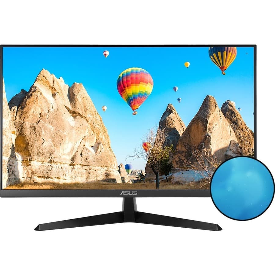ASUS VY279HE 27-inch Full HD IPS eye care monitor for home office and productivity
