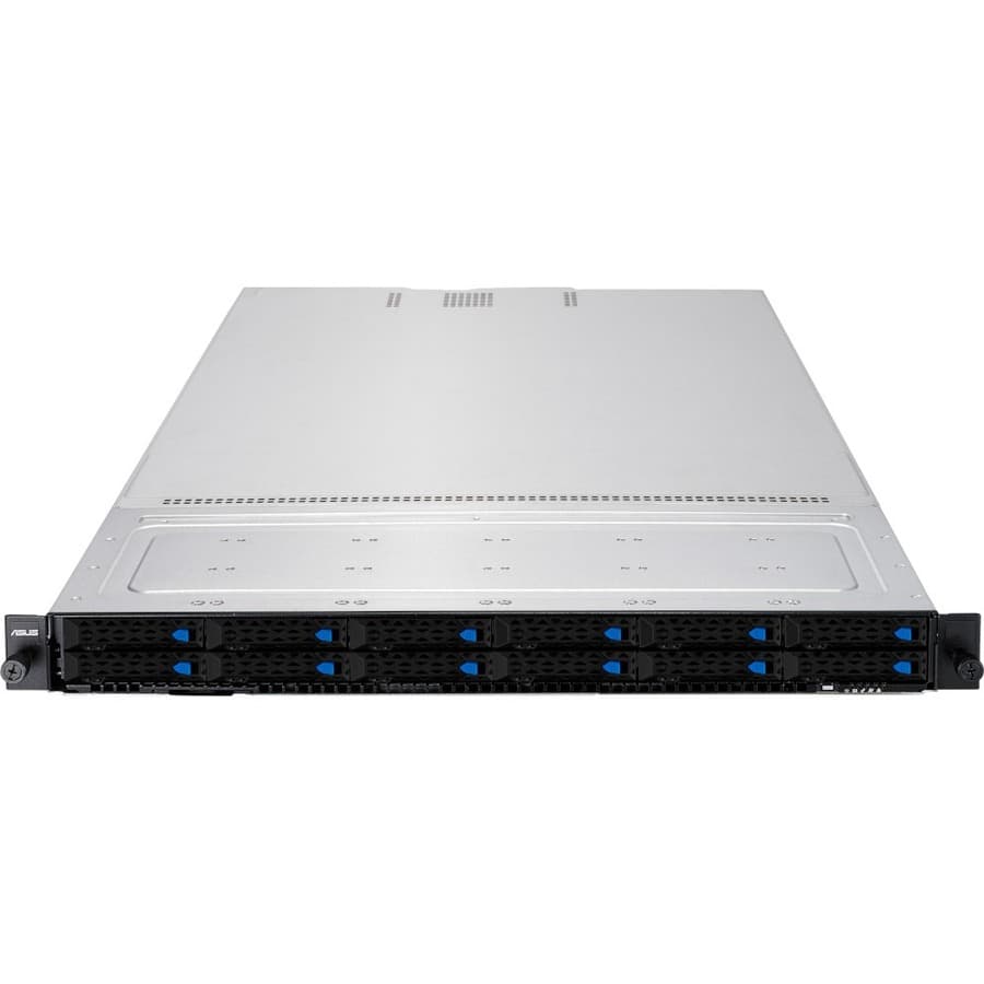 ASUS 1U server barebone chassis for rack-mounted enterprise deployment