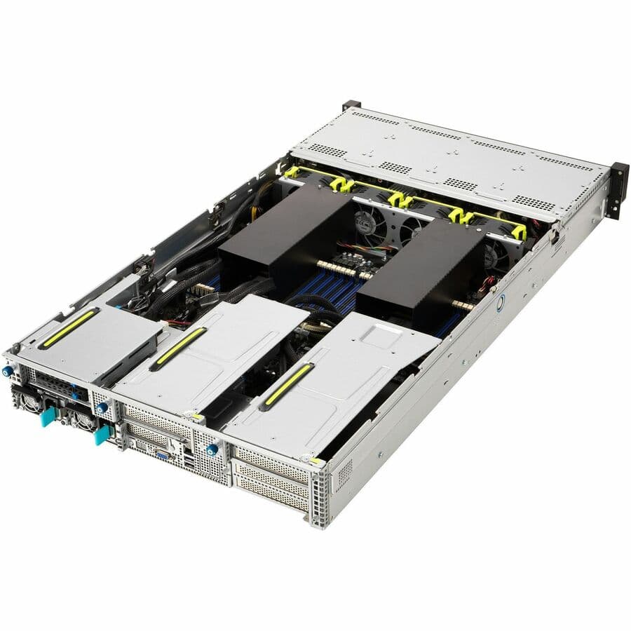 ASUS RS720A-E11-WOCPU018Z 2U rack server chassis for enterprise data center deployments