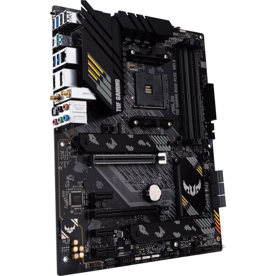 ASUS TUF GAMING B550-PLUS WIFI II ATX motherboard for AMD AM4 Ryzen systems