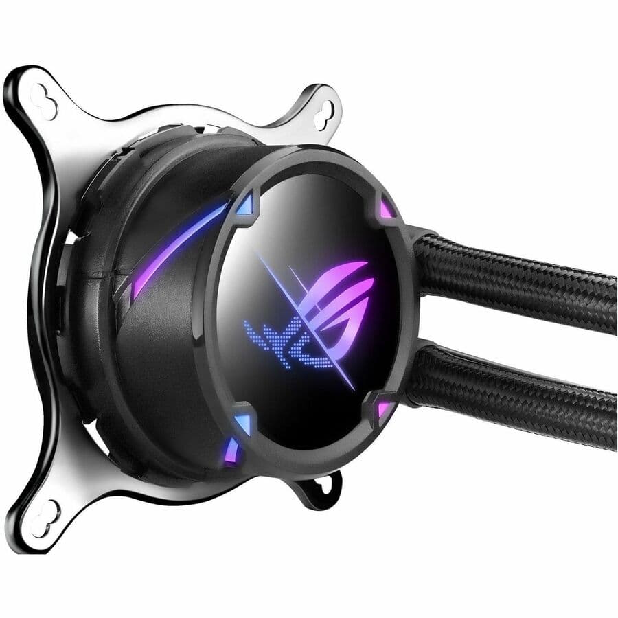 ASUS ROG STRIX LC II 360 ARGB white 360 mm AIO liquid CPU cooler