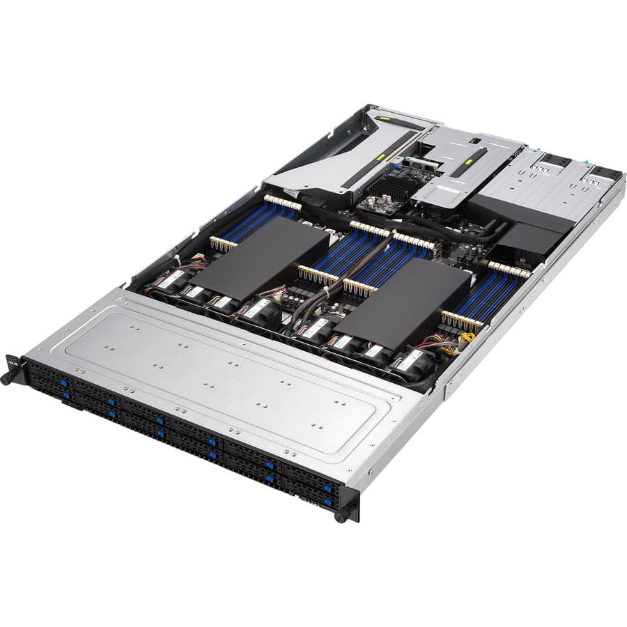 ASUS RS700A-E11-RS12U-WOCPU044Z 1U rack-mount server platform for enterprise deployments