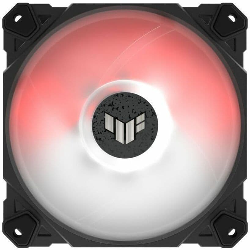 ASUS TUF Gaming TF120 ARGB 120 mm chassis fan with PWM control and addressable RGB lighting