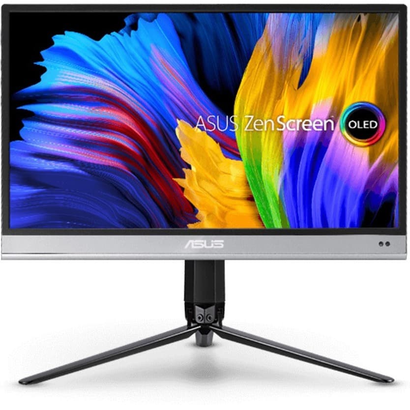 ASUS MQ16AH 15.6-inch portable OLED monitor with high-contrast color-accurate display