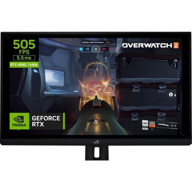 ASUS ROG Swift PG27AQN 27-inch QHD Fast IPS gaming monitor with 360 Hz refresh and ergonomic stand