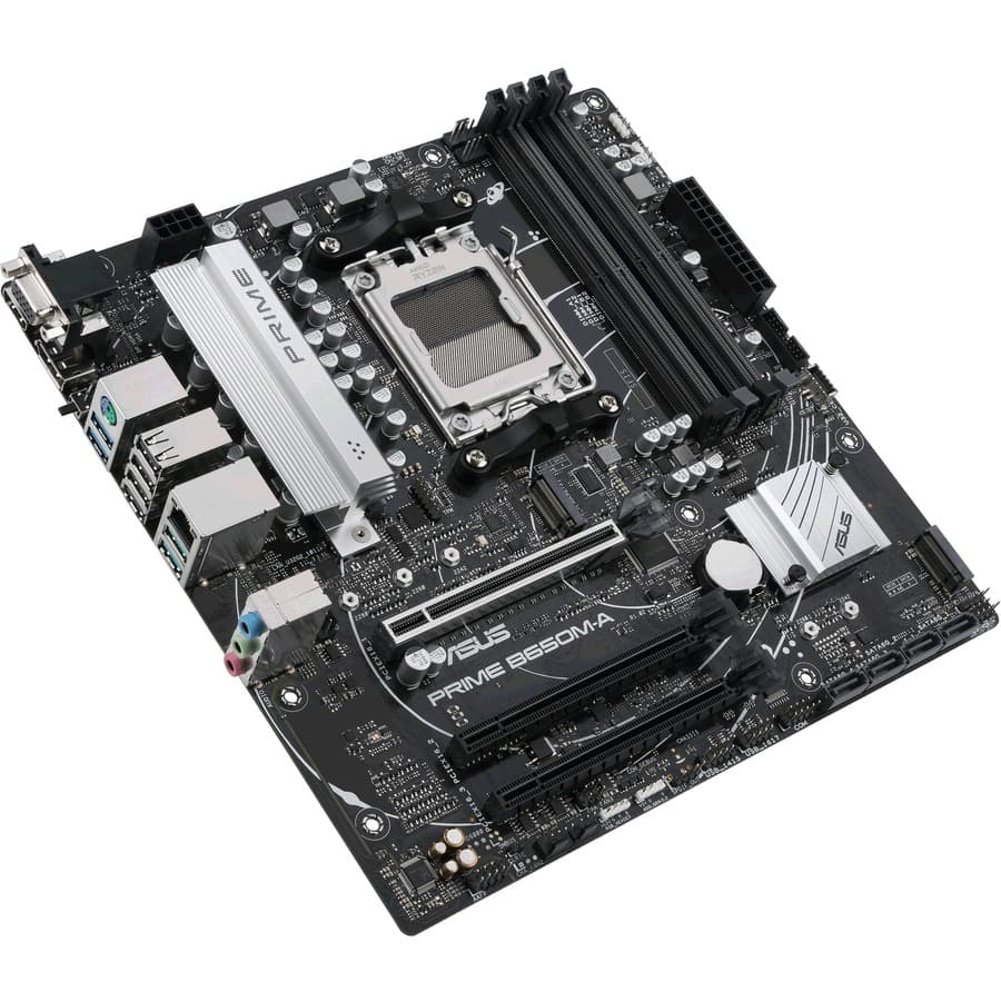 ASUS PRIME B650M-A-CSM micro-ATX motherboard for AMD Ryzen processors with AM5 and DDR5 support